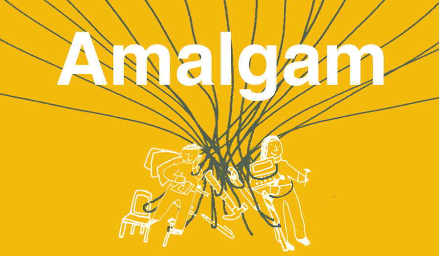 Amalgam design logo