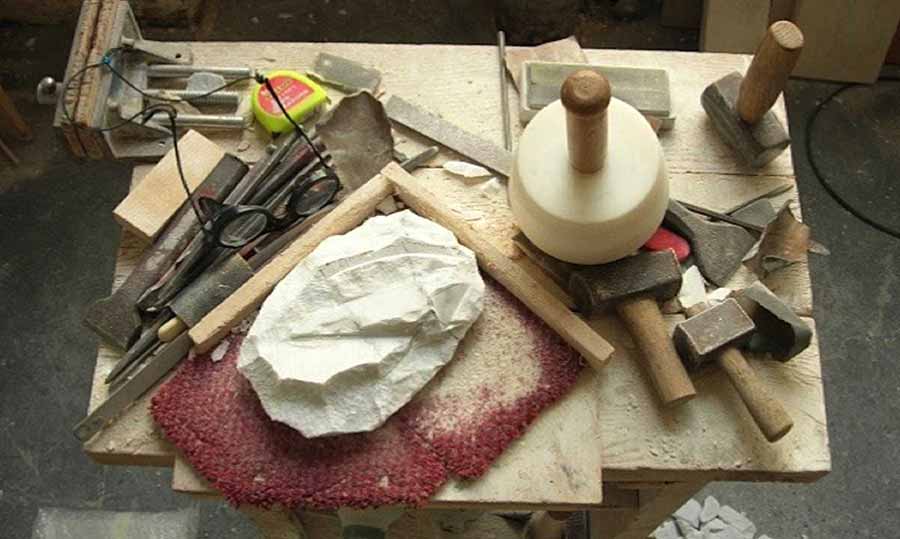 Stone carving tools