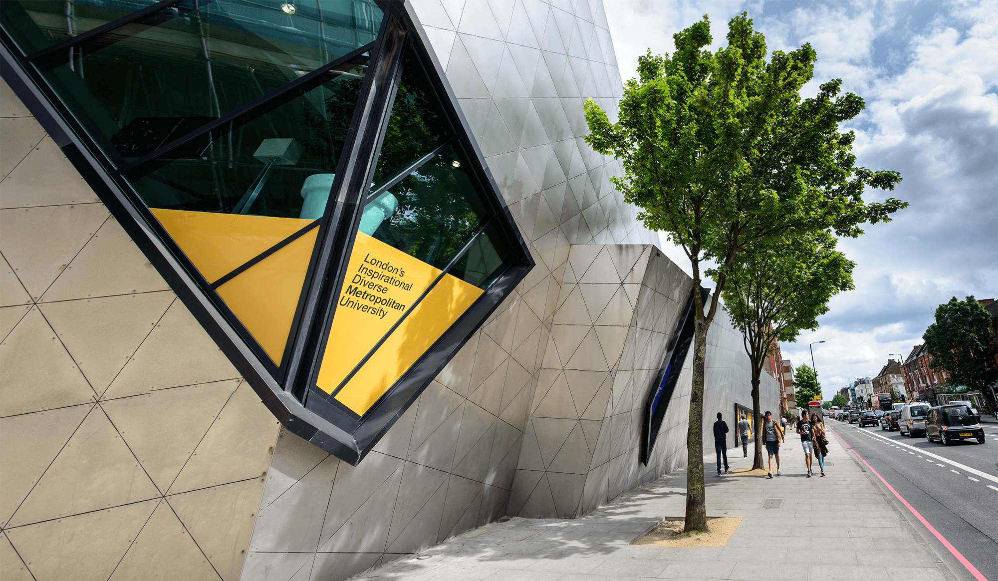 An outside view of London Met's Graduate Centre