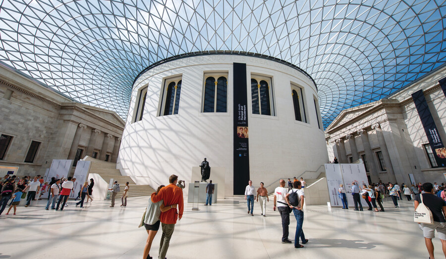British Museum inner courtyard