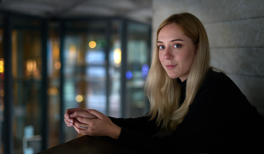 Hailey at the Barbican