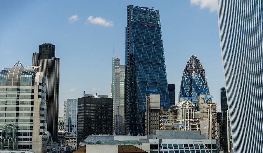 City of London skyline