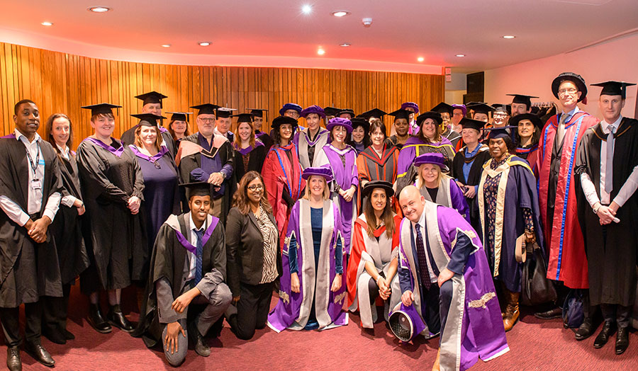 Staff at Graduation Ceremony 2019