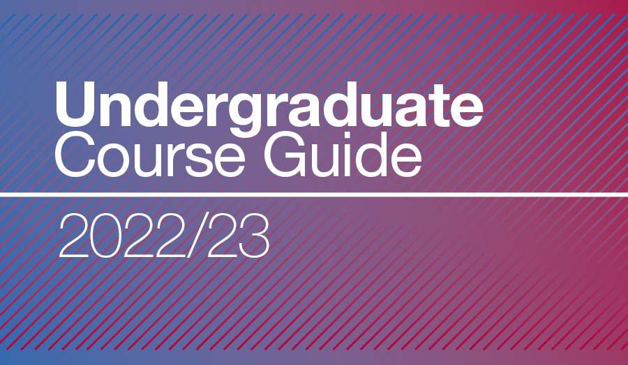 Cover image of the Undergraduate Course Guide