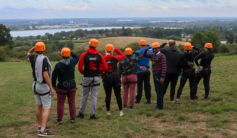 Climbing volunteer trip with the SU