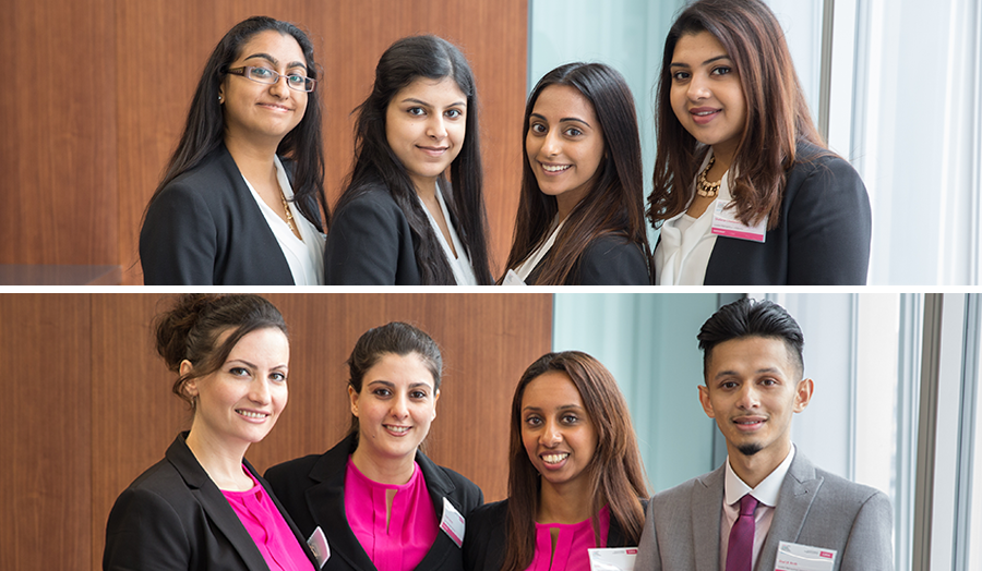 London Met's finalists in the CIMA Global Business Challenge