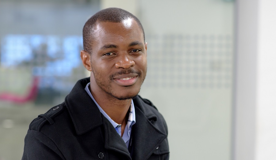 Photo of Moses Matayi in the Learning Centre