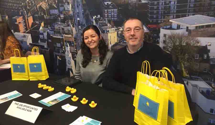 Eamon Aaron and Cristiana Da Silva launched Yellow Duck Childcare in 2016.