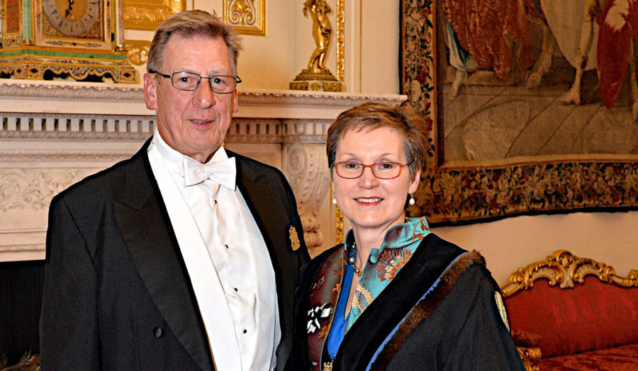 Wendy Shorter-Blake after receiving her MBE