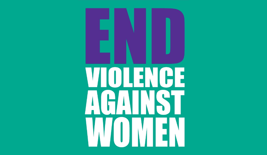 End Violence Against Women (EVAW) logo