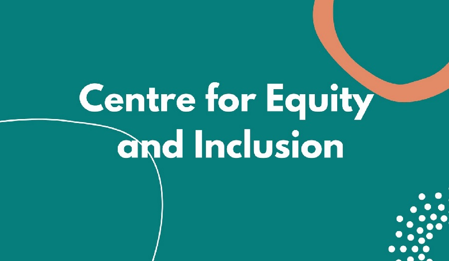 text reading 'Centre for Equity and Inclusion'