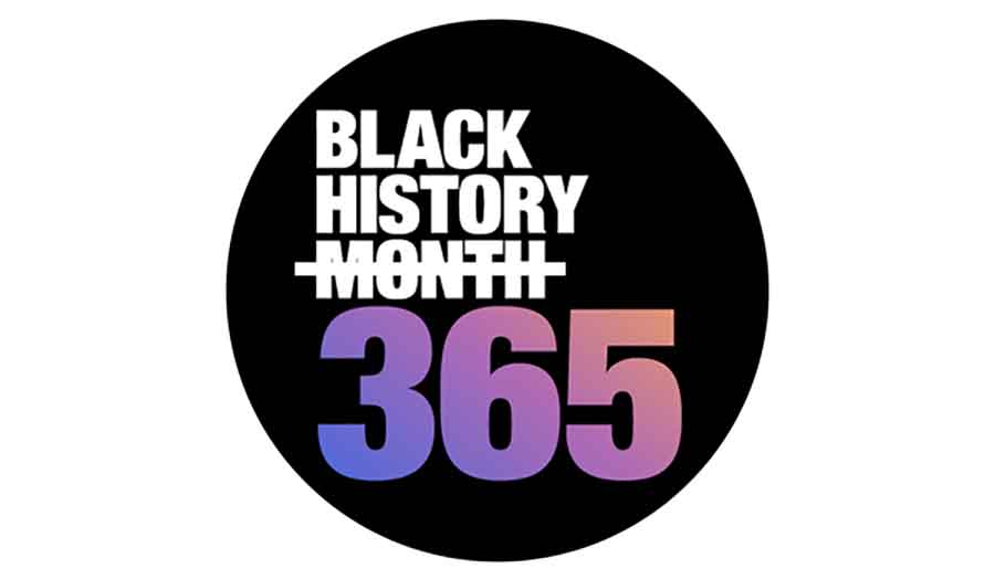 Logo reading Black History 365