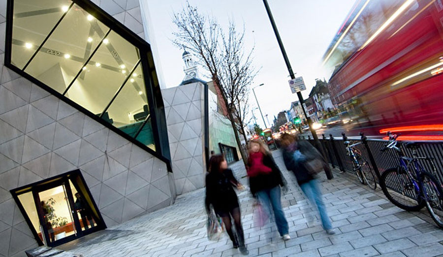 Students on Holloway Road