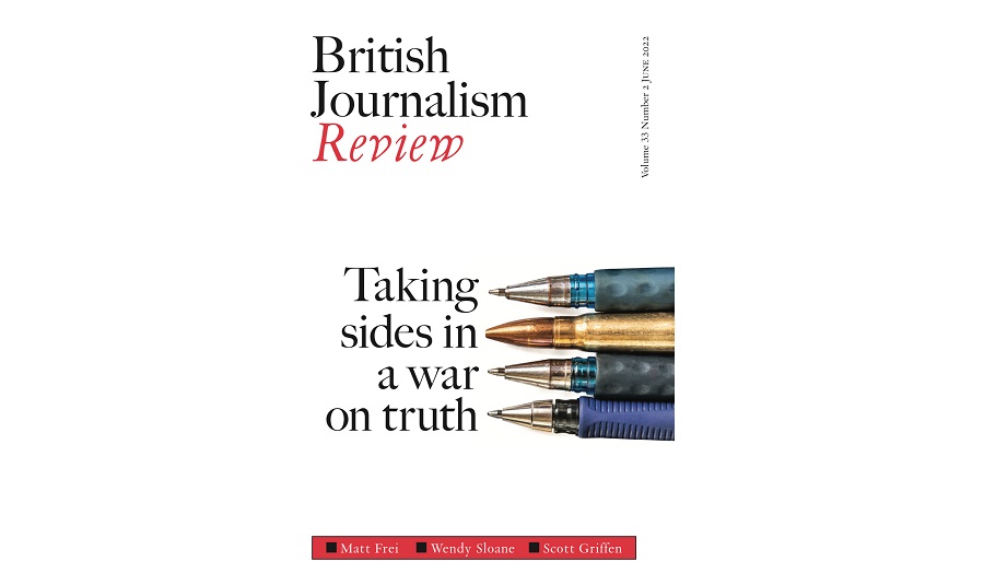 cover of British Journalism Review