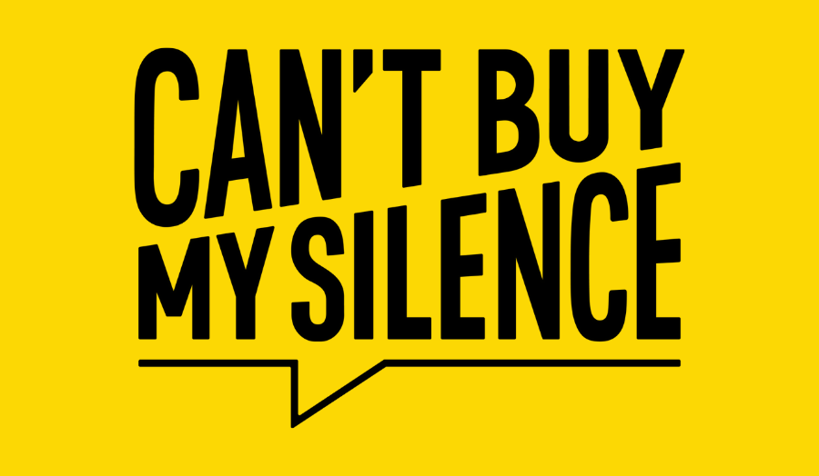 Can't buy my silence logo