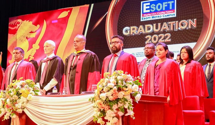 a graduation ceremony