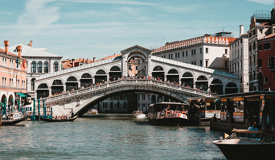 Rialto Bridge in Venice