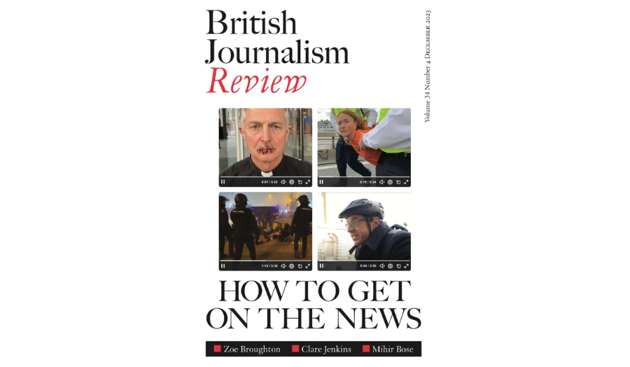 Cover of British Journalism Review.
