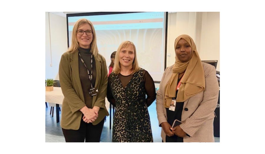 Photo of Alexandra Banks, Vanessa Airth and Hodan Haili