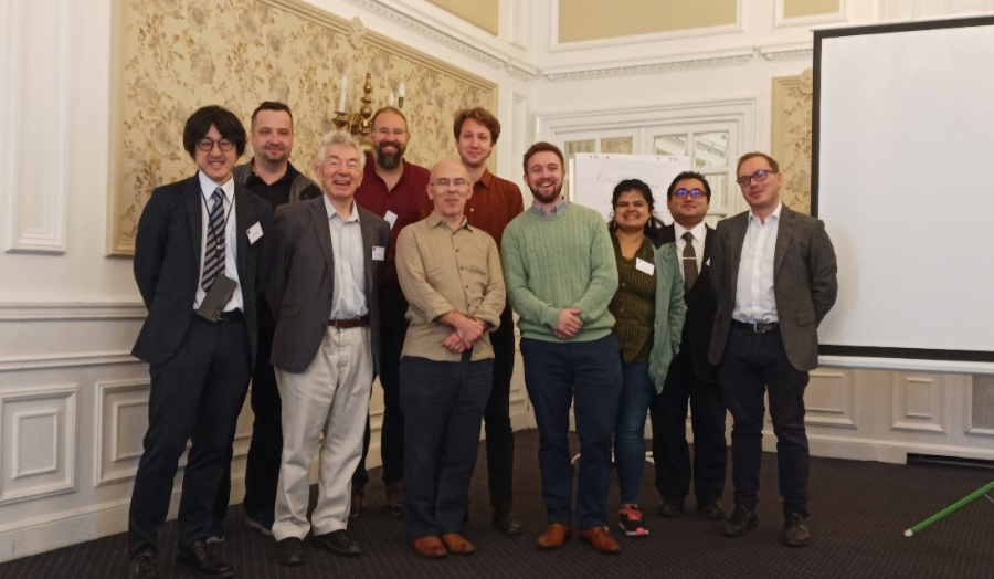 Attendees of World Congress of Logic and Religion. London Met student Oliver Brown (green shirt)