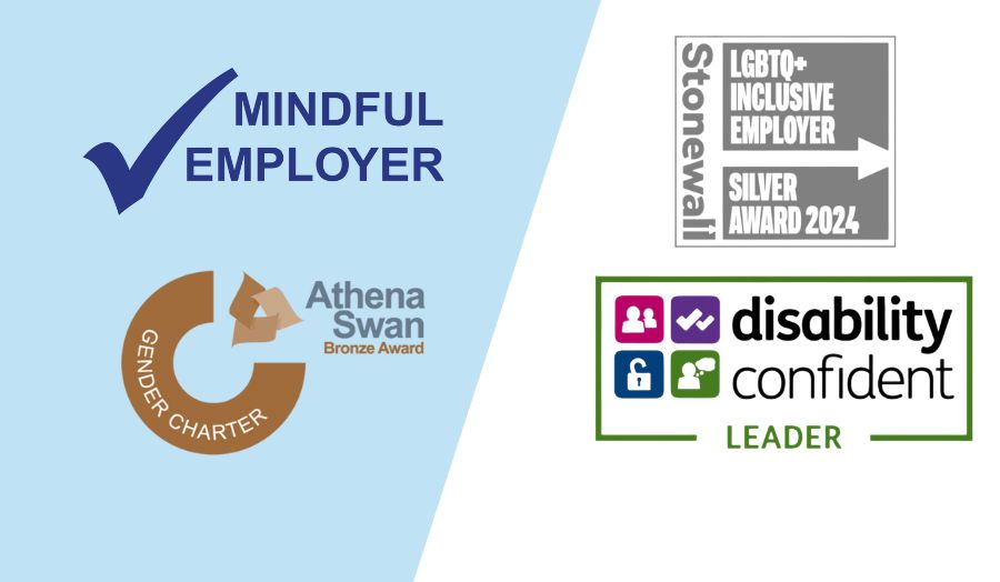 We are a Disability Confident Leader, a Mindful Employer and are committed to diversity.