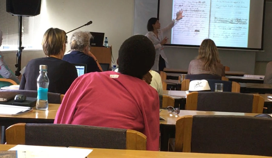 A London Met Senior Lecturer presented two papers in an international conference in South Africa.