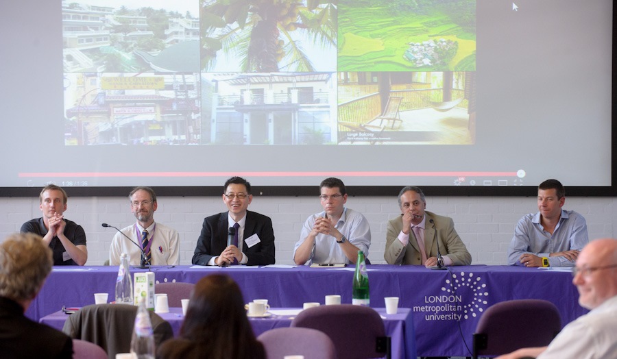 Yanguo Jing and colleagues at the 2014 FEND day 