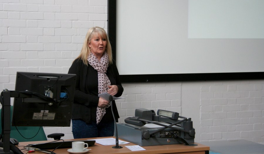 Louise Usher speaks at Horizon Student Conference