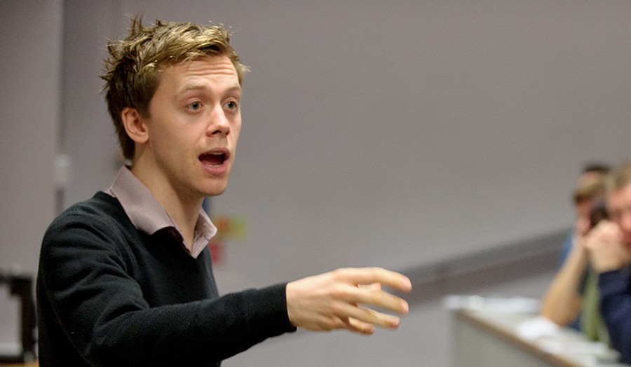 Owen Jones speaks