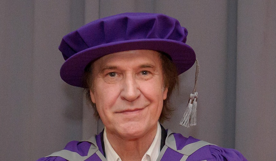 Ray Davies from The Kinks at graduation, summer 2014