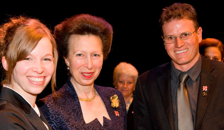 Frederick Hayes, Princess Margaret and Jana Buhl