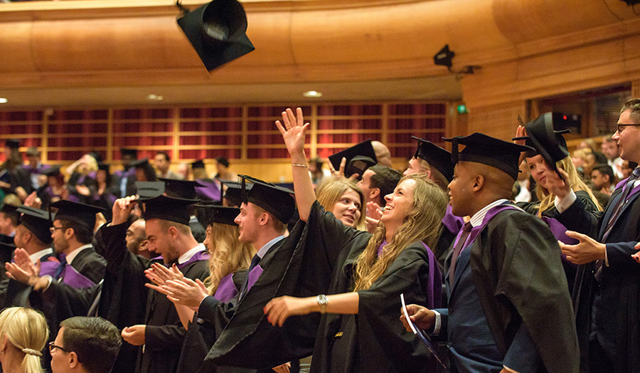 Students at Graduation 2016