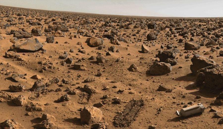 The surface of Mars