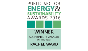 Winner Logo - Sustainability Manager of the Year logo