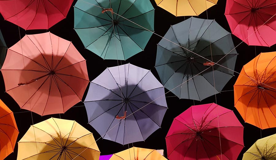 Umbrella display