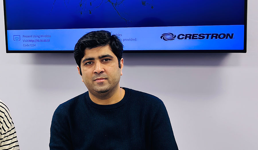 A portrait of Bilal Hassan