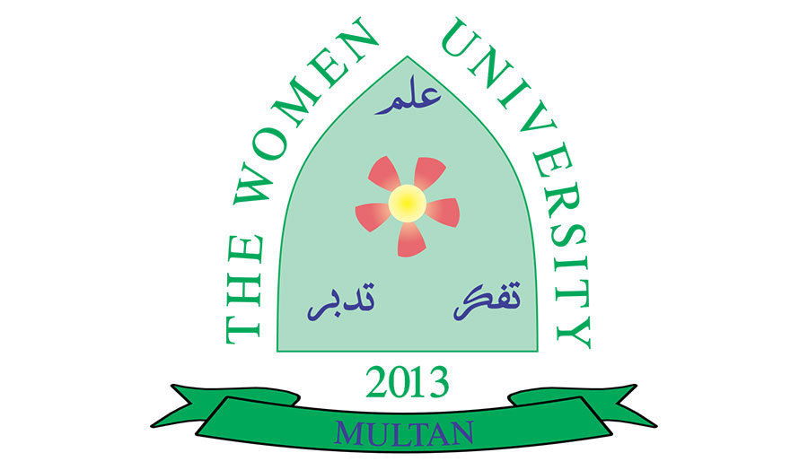 The Woman University Multan logo
