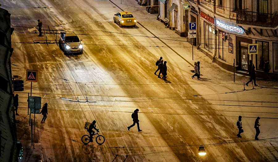 A street in Moscow