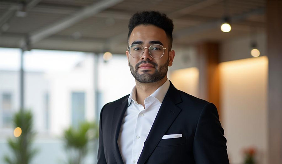 A portrait photo of Juan B. Mena