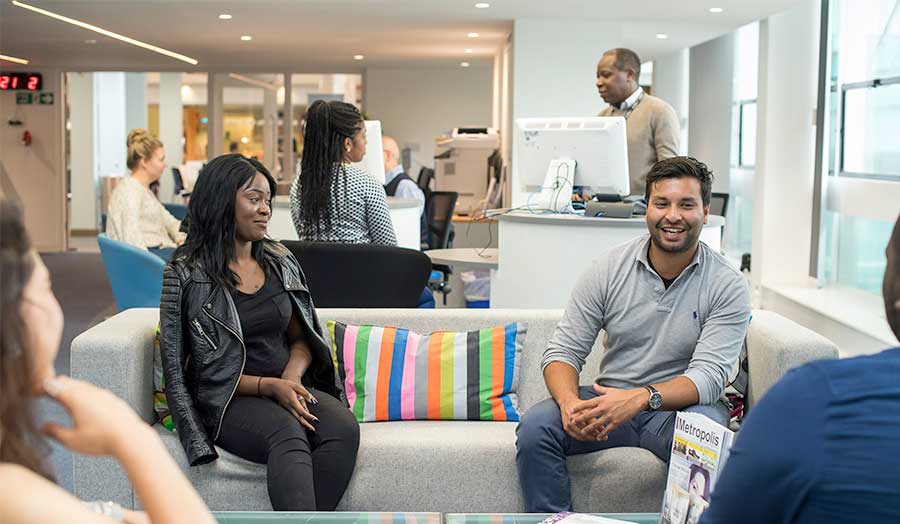 School office with sofas at Holloway 