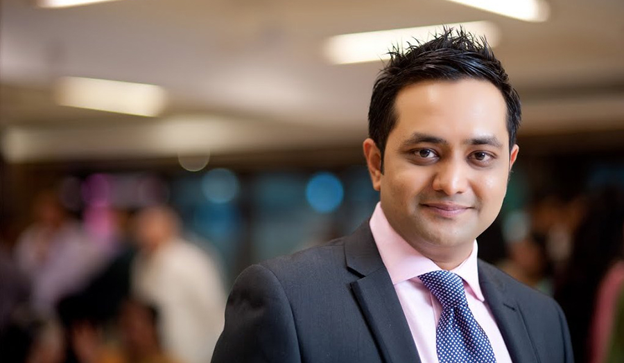 Gaurav Gajjar, MBA graduate, working for Bank of Tokyo-Mitsubishi