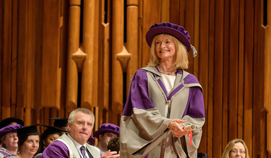 Honorary graduate Ann Duke